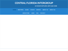 Tablet Screenshot of cflintergroup.org